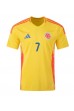 Colombia Luis Diaz #7 Voetbaltruitje Thuis tenue Copa America 2024 Korte Mouw